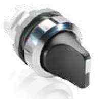 Переключ.M3SSV1-21G зелен. 3-х поз. с подсветкойдля установки в вертик.посты