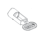 Ключ МA1-8015 для фиксации кнопок/ламп/переключателей