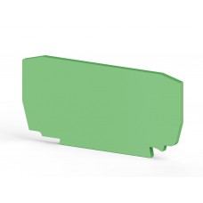 Концевой сегмент на клеммники YBK4, (желто-зеленый); NPP YBK4