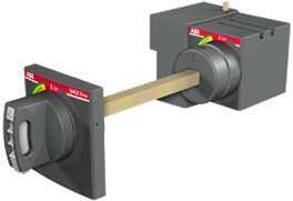 Рукоятка правая боковая на дверь для выключателя стационарного/втычного исполнения RHS R XT1-XT3 F/P