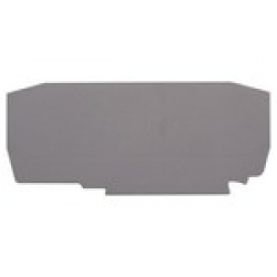 Концевой сегмент на клеммники YBK S*/ YBK I* (серый); NPP YBK S/YBK I