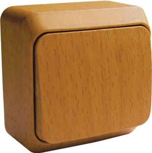 ЭТЮД О/У 1-клавишный ВЫКЛЮЧАТЕЛЬ 10 АХ, БУК, Россия