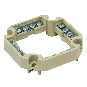 Клеммник для распределительных и универсальных коробок, шаг крепления 90мм EKF PROxima Клеммник для распределительных и универсальных коробок, шаг крепления 90мм EKF PROxima