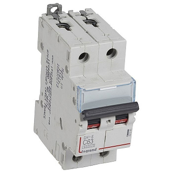 Автоматический выключатель DX3-E C50 2П 6000/6kA