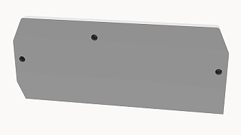 D-WS2.5-TW-01P-11-00A(H), Концевая крышка, для WS2.5-TW, серый, шт