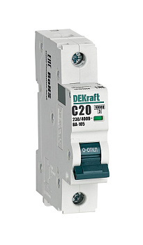Авт. выкл. 1P 20A х-ка C ВА-105 10кА