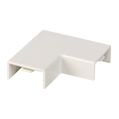 Поворот 90 гр. (20х10) (4 шт) белый EKF-Plast