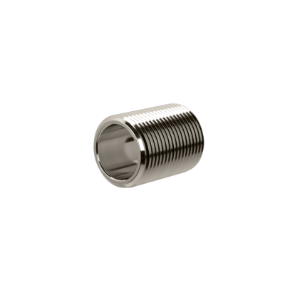 Ниппель M16x1,5, никелированная латунь