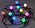 Белт-лайт 5м 10RGB IP65 черный шнур 3м 230В тр. IEK