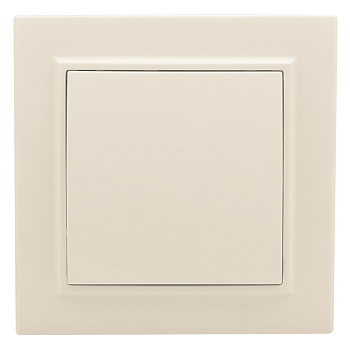 Выключатель 1-кл. СП проходной 10А бежевый Минск EKF