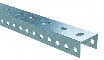 П-образный профиль PSM, L6000, толщ.2,5 мм, горячеоцинкованный