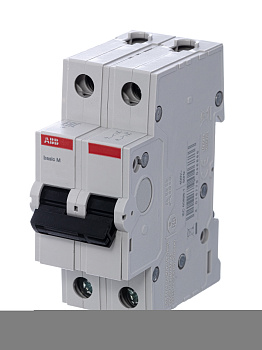 Автоматический выключатель 2P, 40A, C, 4,5кА, BMS412C40