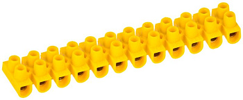 Зажим винтовой ЗВИ-3 н/г 1,0-2,5мм2 (2шт/блистер) желтые IEK