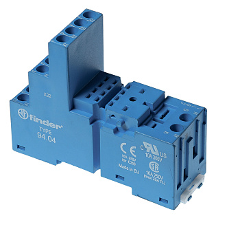 Розетка с винтовыми клеммами (с зажимной клетью) для реле 55.32, таймера 85.02; применяются модули 86.00, 99.02; в комплекте пластиковая клипса 094.91.3; версия: синий цвет Розетка с винтовыми клеммами (с зажимной клетью) для реле 55.32, таймера 85.02; применяются модули 86.00, 99.02; в комплекте пластиковая клипса 094.91.3; версия: синий цвет