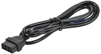 PRO Кабель пит. 1,5м черн. для PRO светильника LED лин. IEK