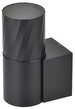 Светильник уличный 5220 настенный GU10 IP65 черный IEK