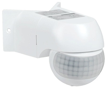 Датчик движения ДД 016 белый 800Вт 180гр 12м IP44 IEK