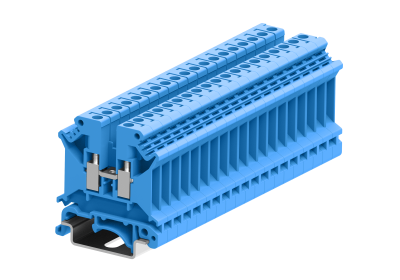 Винтовая Клемма серии SUK, сечение 4мм², син.