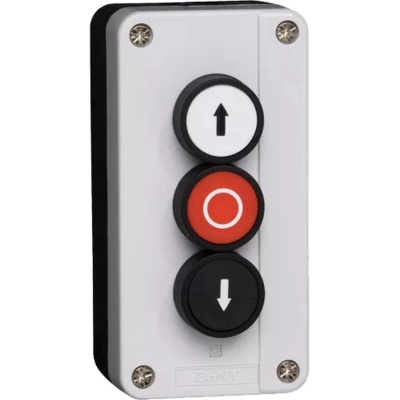 Кнопочный пост NP2-B339, 1НО+1НЗ +1НО (CHINT)