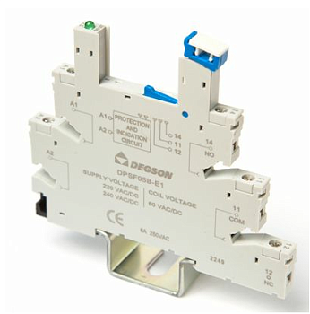 DPSF05A-E1-00A(H), Цоколь для реле DRPS, 1CO, 24DC, шт DPSF05A-E1-00A(H), Цоколь для реле DRPS, 1CO, 24DC, шт