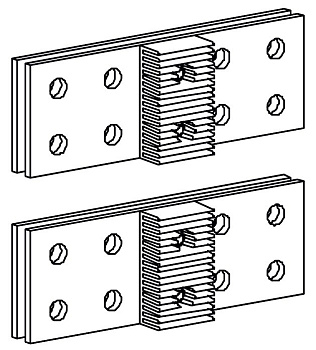 ШИНА ПОДКЛЮЧЕНИЯ DC ДЛЯ SD1250 3P
