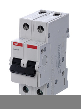 Автоматический выключатель 2P, 63A, C, 4,5кА, BMS412C63