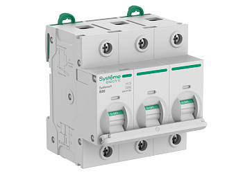 Systeme9 Автоматический выключатель (АВ) 27мм B 80A 3P 10 kA 400В