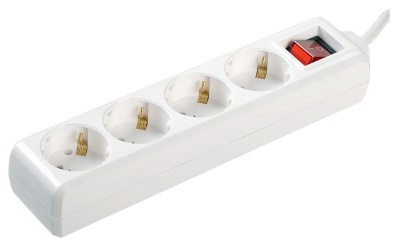 Удлинитель У04К-выкл. 4 места 2P+PE/3метра 3х1мм2 16А/250 IEK