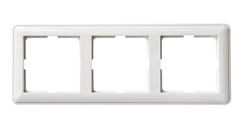 W59 3-постовая РАМКА, БЕЛЫЙ