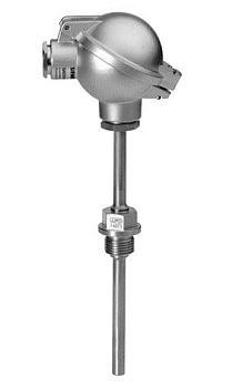 Датчик температуры погружной, PTC T1, -50…+200 ºС, головка DIN, непосредственное погруж. G1/2"