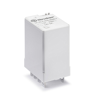 Миниатюрное силовое электромеханическое реле;  2CO 12A; контакты AgNi; катушка 110В DC; степень защиты RTI; опции: кнопка тест + мех.индикатор