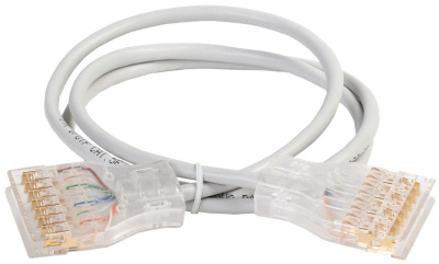 ITK Патч-корд 110-110 4 пары, кат.5Е, 2м, серый