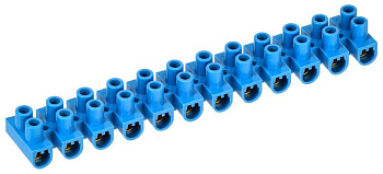 Зажим винтовой ЗВИ-30 н/г 6-16мм2 (2шт/блистер) синие IEK