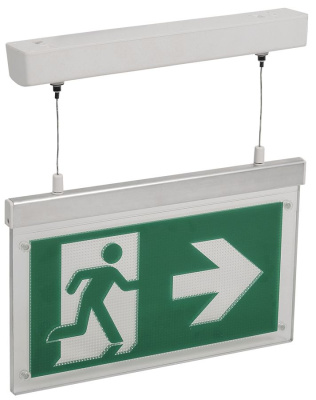 Светильник эвак. ССА3002 подвес. 3ч 3Вт двуст. IEK