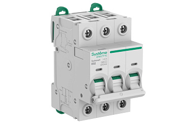 Systeme9 Автоматический выключатель (АВ) D 32A 3P 6kA 400В