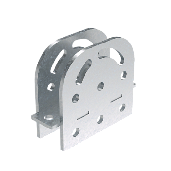 Крепление шарнирное для соединения профилей BPM-41, горячеоцинкованное