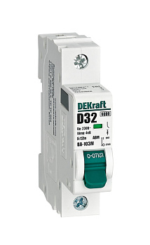 Авт. выкл. без теплозащиты 1P 32А х-ка D 6кА ВА-103M