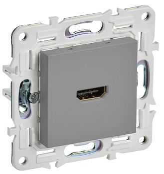 SKANDY Роз. HDMI SK-H01Gr сер. IEK