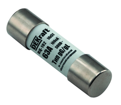 Предохранитель цилиндрич. 63A 14x51 ПЦ-102