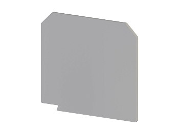 Разделитель клеммных групп для  AVK(2,5-10)/ AVK RD(2,5-4), (серый); APP 2,5-10