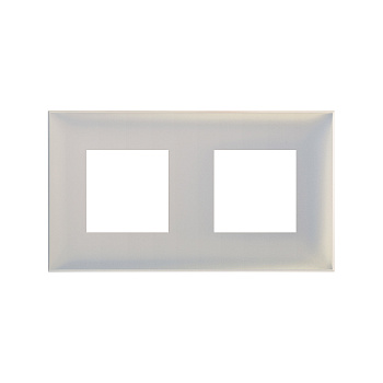 Рамка "Avanti", "Белый жемчуг", 2 поста (4 мод.)