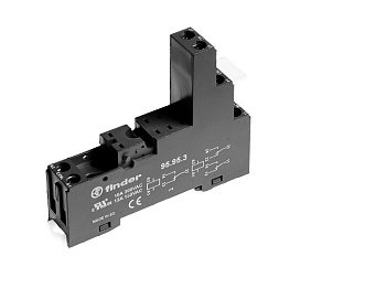 Розетка с винтовыми клеммами (с зажимной клетью) для реле 40.31; применяются модули 99.80; в комплекте металлическая клипса 095.71; версия: черный цвет (заказ минимум/кратно 1000шт) Розетка с винтовыми клеммами (с зажимной клетью) для реле 40.31; применяются модули 99.80; в комплекте металлическая клипса 095.71; версия: черный цвет (заказ минимум/кратно 1000шт)