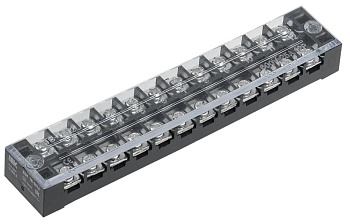 Блок зажимов БЗН ТВ-2512 2,5 мм2 25А 12 пар IEK Блок зажимов БЗН ТВ-2512 2,5 мм2 25А 12 пар IEK