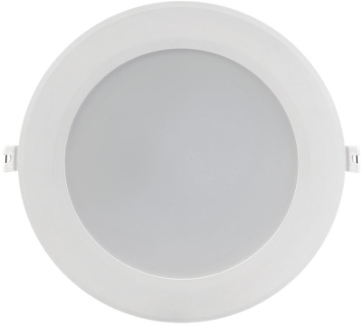 Светильник LED ДВО 1716 белый круг 18Вт 4000К IP40 IEK