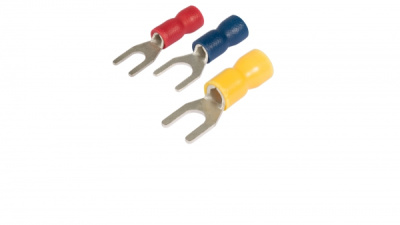 Наконечник вилочный изолированный М4, 4-6мм2; IFT 406