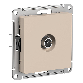 ATLASDESIGN TV РОЗЕТКА оконечная 1DB, механизм, ПЕСОЧНЫЙ ATLASDESIGN TV РОЗЕТКА оконечная 1DB, механизм, ПЕСОЧНЫЙ