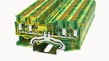 DS2.5-QU-PE-01P-1C-00A(H), Клемма PUSH-IN, 2.5 мм.кв., 4C, PE, шт
