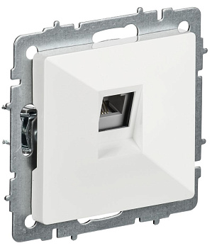 BRITE Роз. телефонная RJ11 РТ10-БрБ бел. IEK