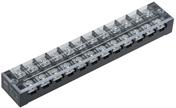 Блок зажимов БЗН ТВ-4512 4,5 мм2 45А 12 пар IEK Блок зажимов БЗН ТВ-4512 4,5 мм2 45А 12 пар IEK
