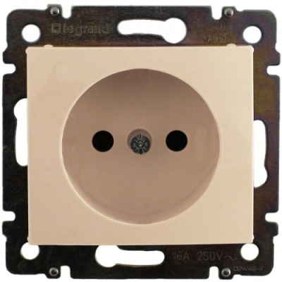 Розетка Legrand Valena без заземления (слоновая кость)   774316